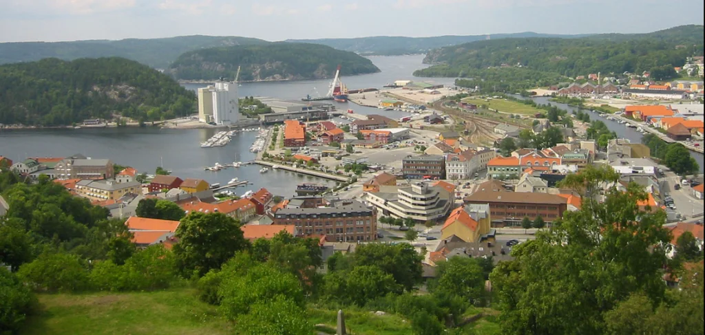 halden skyline